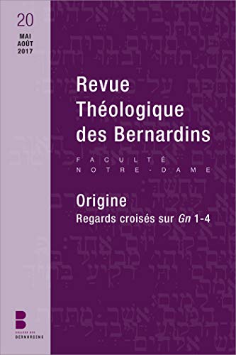 Stock image for Revue theologique des bernardins 20 for sale by Gallix
