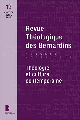 Stock image for Revue thologique des bernardins n19 for sale by Gallix