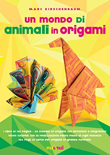 9782889351343: Un mondo di animali in origami. Con espansione online. Con gadget