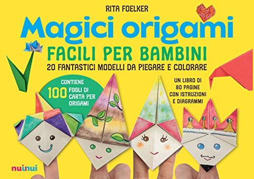 Stock image for Magici Origami. Facili Per Bambini. 20 Fantastici Modelli Da Piegare E Colorare. Ediz. a Colori. Con 100 Fogli Di Carta Per Origami for sale by libreriauniversitaria.it