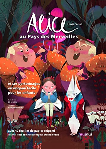 Stock image for Alice au Pays des Merveilles et ses personnages en origami facile pour les enfants for sale by medimops