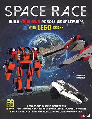 Beispielbild fr Space Race: Build your own Robots and Spaceships with LEGO bricks zum Verkauf von WorldofBooks