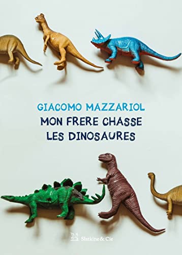 Beispielbild fr Mon frre chasse les dinosaures zum Verkauf von Ammareal