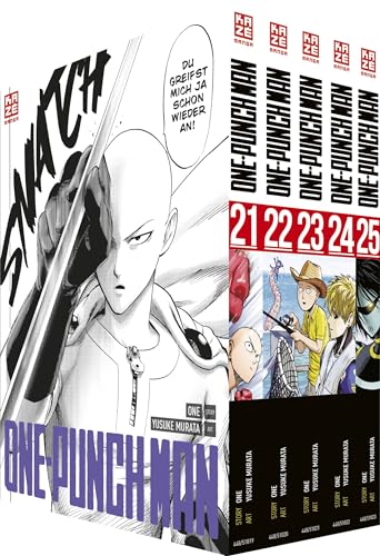Stock image for ONE-PUNCH MAN ? Band 21-25: im Sammelschuber for sale by Front Cover Books