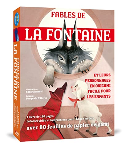 9782889572342: Les Fables de La Fontaine et les personnages en origami