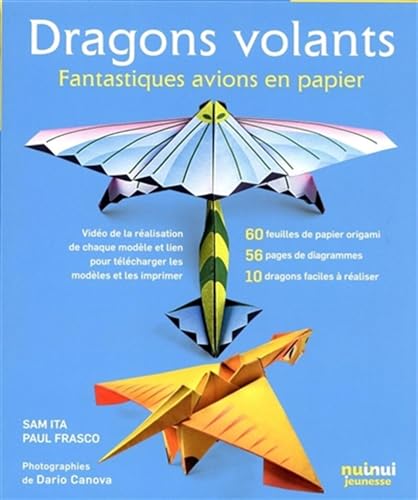 Imagen de archivo de Dragons volants - Fantastiques avions en papier a la venta por Gallix