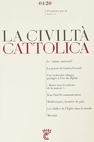 Beispielbild fr La Civilta Cattolica 0420 zum Verkauf von medimops