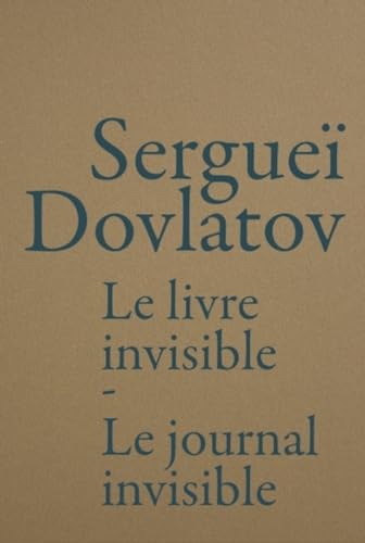 Beispielbild fr Le livre invisible ; Le journal invisible zum Verkauf von Librairie Th  la page