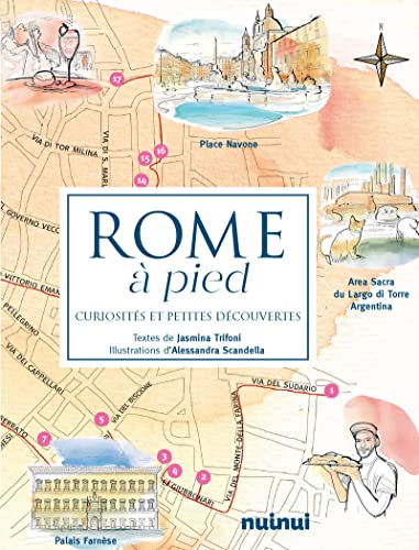 9782889755240: Rome  pied. Curiosits et petites dcouvertes