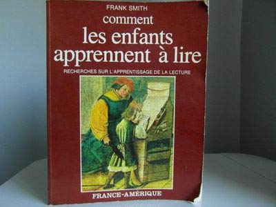 9782890010819: Comment les enfants apprennent  lire