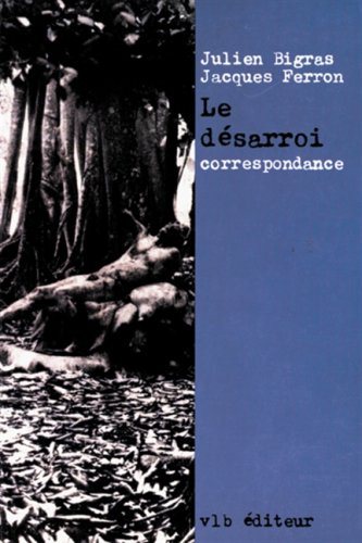 Stock image for Le Dsarroi : correspondance for sale by Les mots en page
