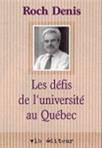 9782890057470: Defis de l'universite au quebec -les