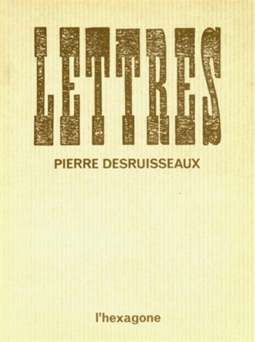 9782890061620: Lettres