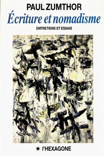 9782890063990: Ecriture et nomadisme entretiens et essais