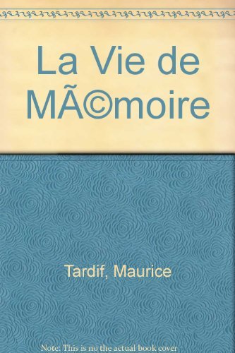 9782890184930: La Vie de Mmoire