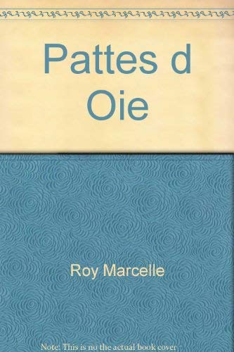 Stock image for Pattes d'oie for sale by Zubal-Books, Since 1961