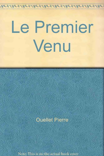 Stock image for Le Premier Venu: Poetique du Passant for sale by Zubal-Books, Since 1961