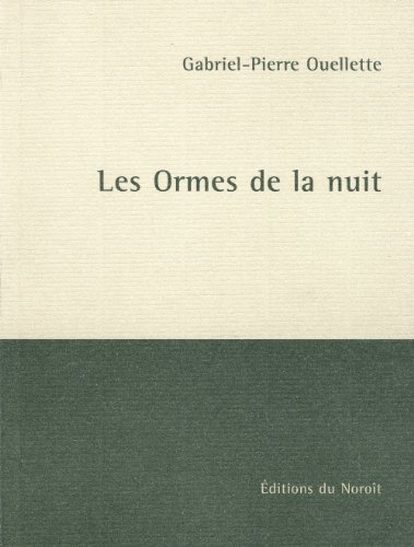Imagen de archivo de Ormes de la nuit (Les) a la venta por Librairie La Canopee. Inc.