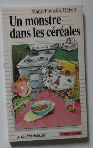 Beispielbild fr Un Monstre Dans Les Cereales zum Verkauf von ThriftBooks-Atlanta