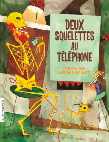 Stock image for Deux Squelettes au T?l?phone Rigide for sale by bmyguest books