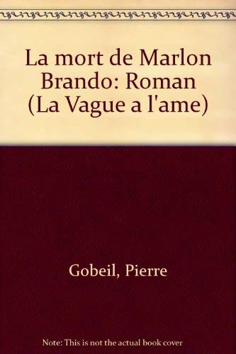 Beispielbild fr La Mort de Marlon Brando [Paperback] zum Verkauf von LIVREAUTRESORSAS