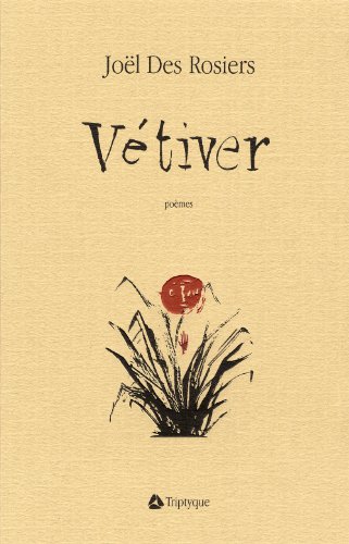 Stock image for Vetiver: Poemes for sale by Montreal Books
