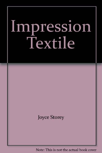 9782890351967: Impression Textile