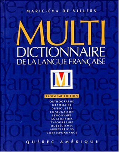 9782890379190: Multidictionnaire de la langue franaise