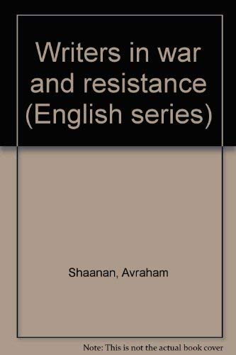 Stock image for Writers in war and resistance (English series) for sale by Wonder Book