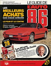 9782890431607: LE GUIDE DE L'AUTO 1986