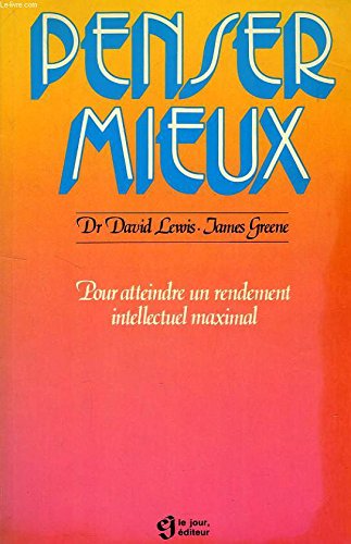 Stock image for PENSER MIEUX for sale by Librairie rpgraphic