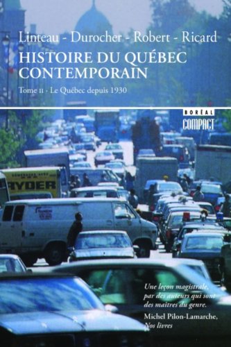 9782890522985: Histoire du Qubec contemporain