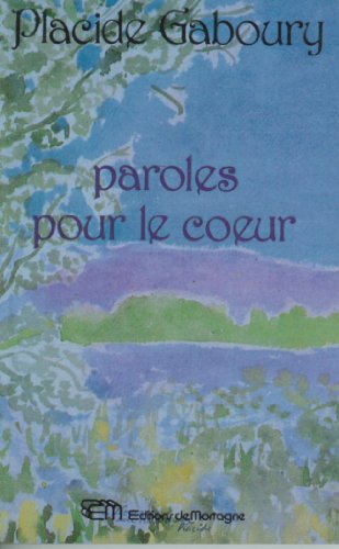 9782890742482: Paroles pour le coeur