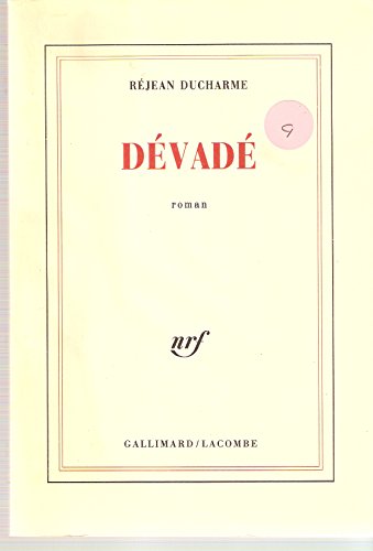 Beispielbild fr DEVADE zum Verkauf von Le-Livre