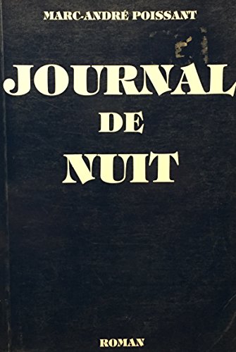 9782890890435: journal_de_nuit-roman