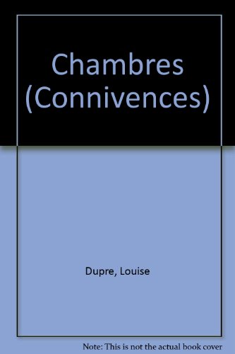 Stock image for Chambres for sale by Books Puddle