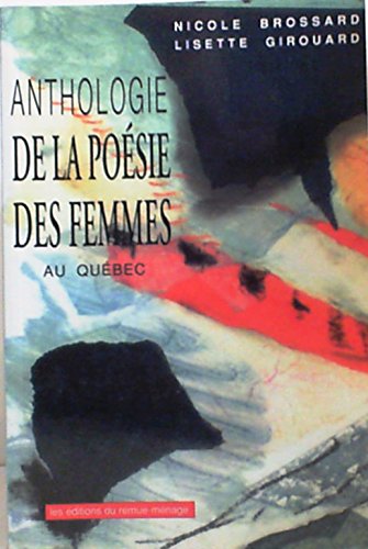 9782890911000: Anthologie De LA Poesie Des Femmes Au Quebec