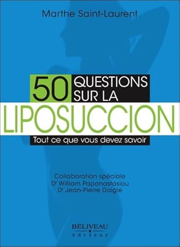 Beispielbild fr 50 questions sur la liposuccion - Tout ce que vous devez savoir zum Verkauf von medimops