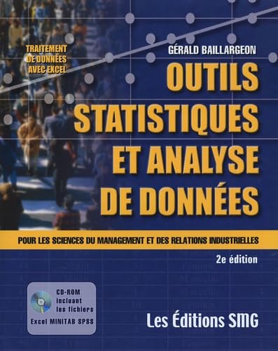 Beispielbild fr Outils statistiques et analyse de donnes pour les sciences du management et des relations industrielles 2e dition zum Verkauf von Librairie Le Nord