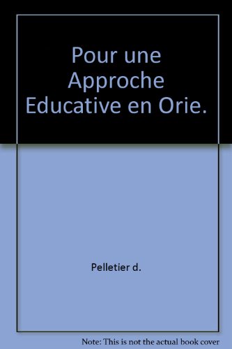Stock image for Pour une approche educative en Orientation for sale by Better World Books