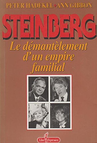 Beispielbild fr STEINBERG LE DEMANTELEMENT D' zum Verkauf von GF Books, Inc.
