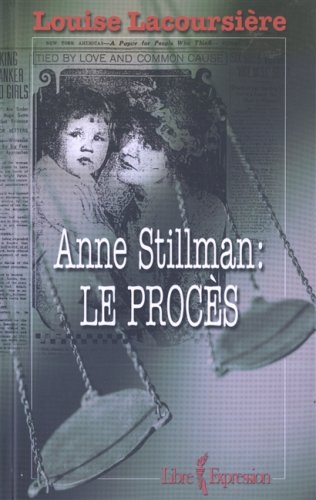 Stock image for Anne Stillman le Proces for sale by medimops