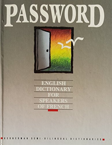 Imagen de archivo de Password English Dictionary for Speakers of French a la venta por Wonder Book