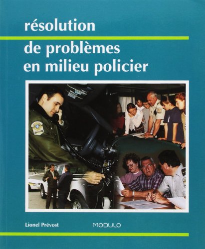 9782891137119: Resolution de probleme en milieu policier