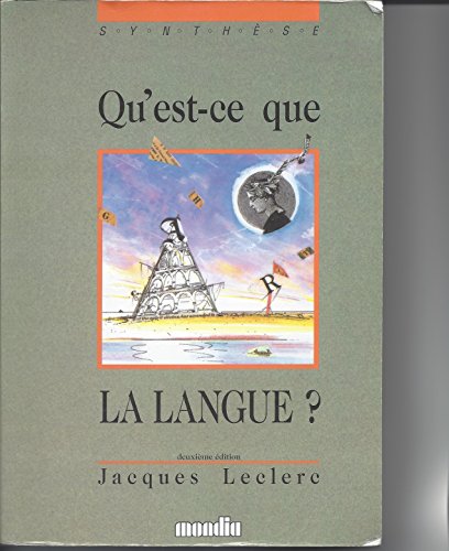 9782891143646: Qu'est-ce que la langue?