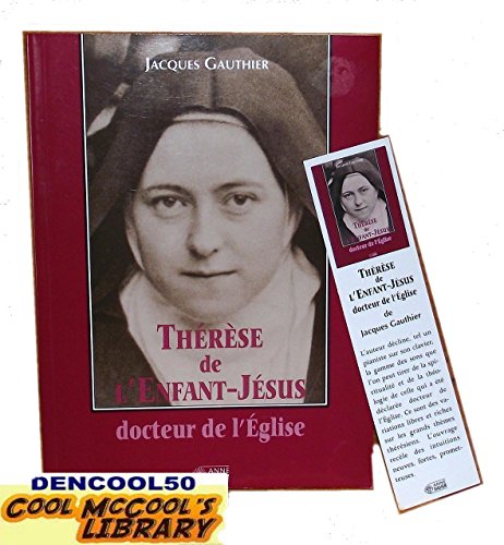 Stock image for Therese enfant-jesus, docteur de l'eglise for sale by Zubal-Books, Since 1961