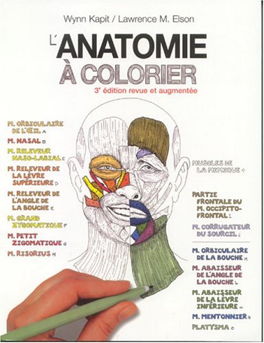 Stock image for L'anatomie a Colorier (French Edition) for sale by GF Books, Inc.