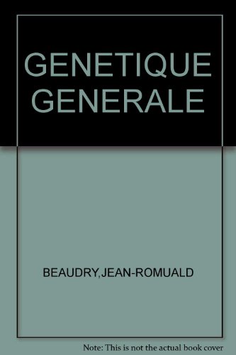 9782891370288: GENETIQUE GENERALE