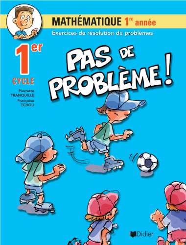 9782891443753: Pas de probleme mathematique 1ere annee cp