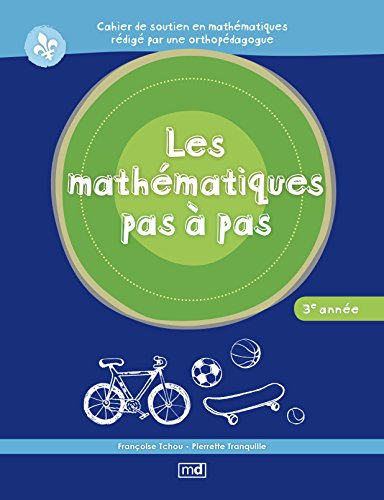 Beispielbild fr Mathmatiques pas  pas, 3e anne(Les) zum Verkauf von Books Unplugged